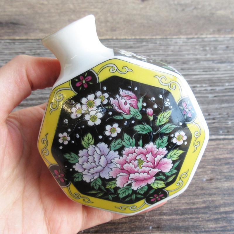 一輪挿し 在庫限り 8角 花瓶 フラワーベース 高さ10cm おしゃれ