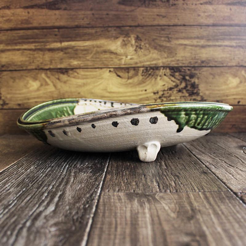 大鉢 和食器 織部焼 おりべ 美濃地方 大皿 東農地方 陶器 美濃焼