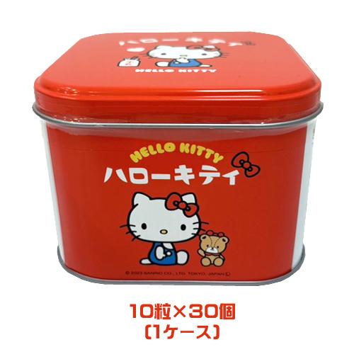 サンリオ ハローキティ いちごクランチ缶 10粒入×30個（1ケース）業務