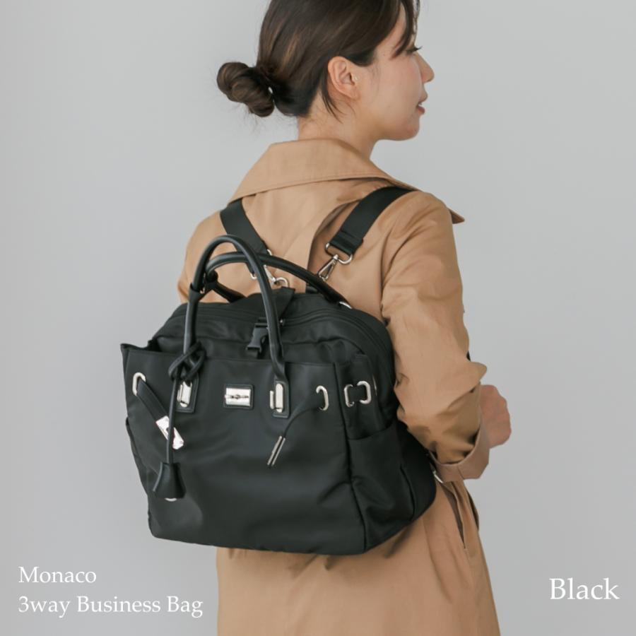 La Closet】 ビジネストートバッグ レディース ナイロン 3way リュック