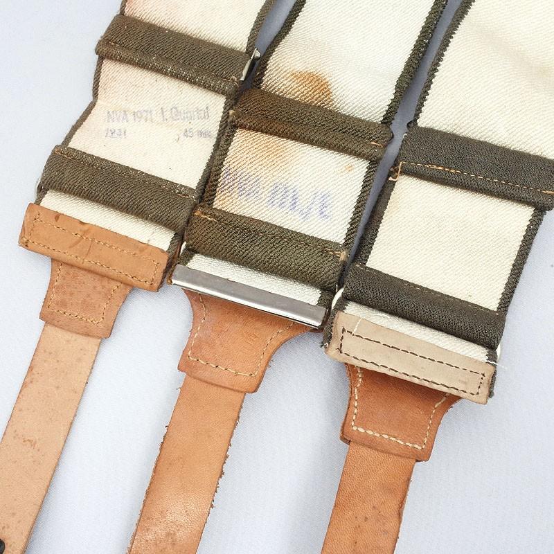 メール便可 東ドイツ軍 ラバーサスペンダー デッドストック SS027NN