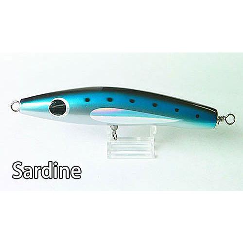 ハンドメイド ダイビングペンシル 18cm マグロ・ヒラマサ・ブリ : SEAS