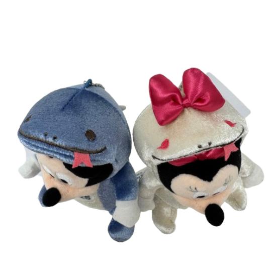 東京ディズニーリゾート限定 ぬいぐるみバッジ ミッキー & ミニー ペア