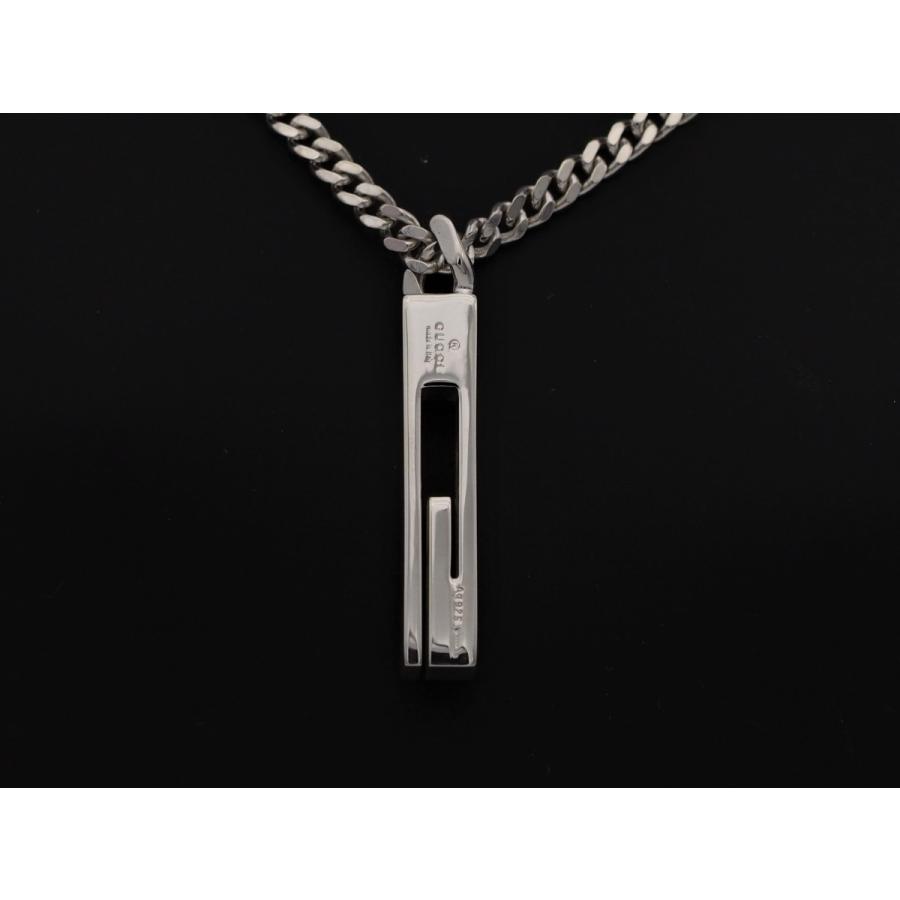 GUCCI（グッチ） SILVER シルバー 925 カットアウトG チェーン