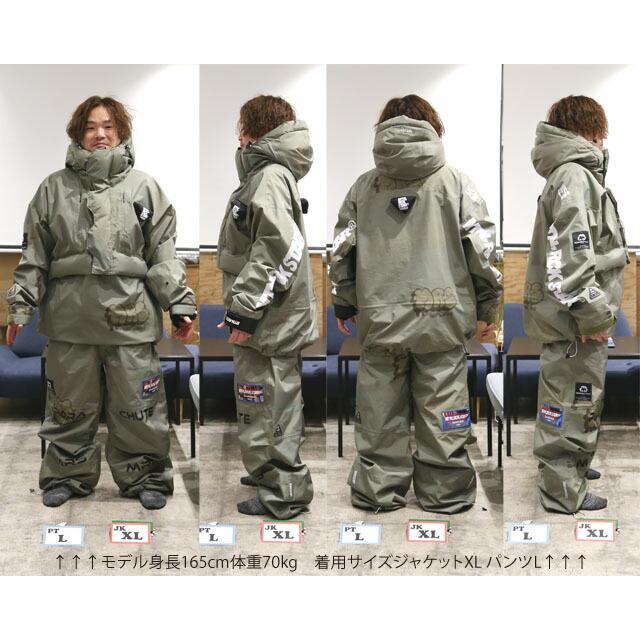24-25 MTN.ROCK STAR【マウンテンロックスター】PARACHUTE PANTS