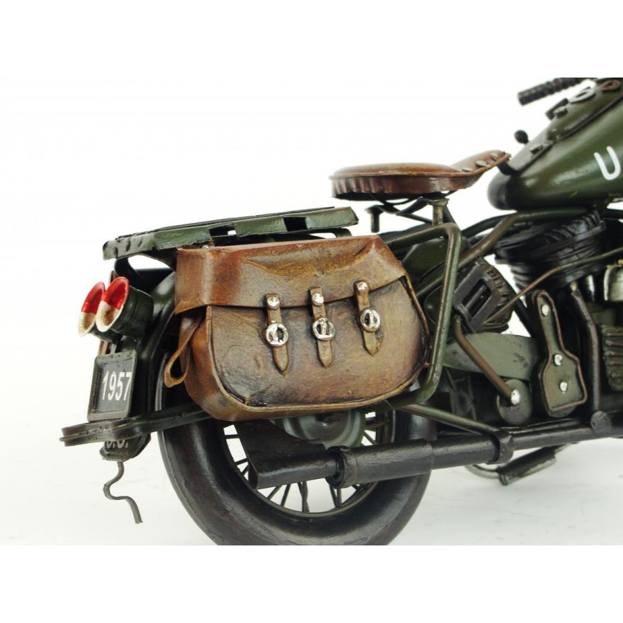 第2次大戦時 オートバイ World-War-II motorcycle レトロ ブリキ製