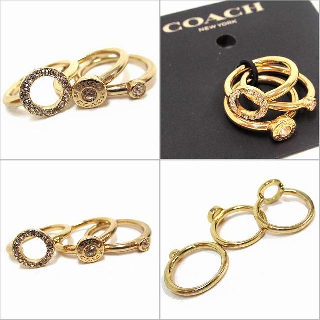 COACH（コーチ） ≪訳アリ≫コーチ リング アウトレット 3連リング