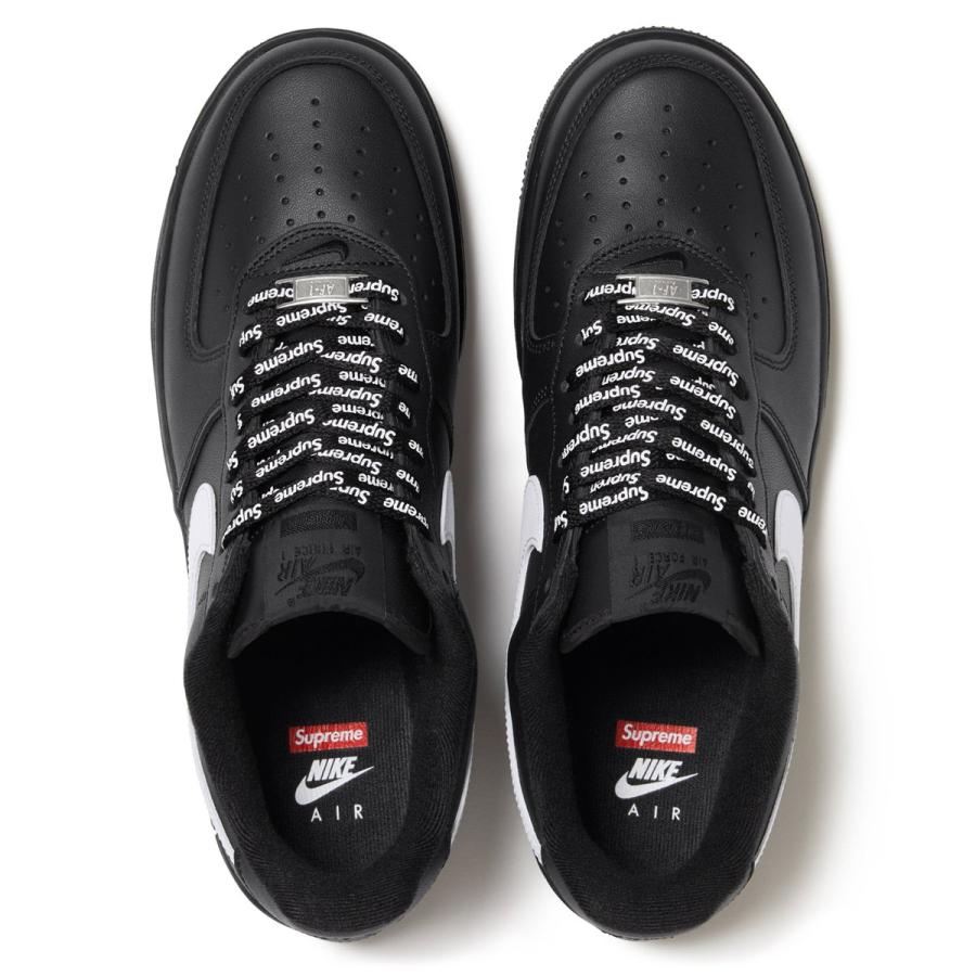 エア フォース 1 25FW Supreme NIKE AIR FORCE LOW SP BLACK/WHITE