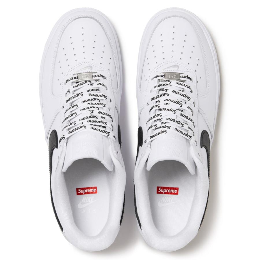 エア フォース 1 25FW Supreme NIKE AIR FORCE LOW SP WHITE/BLACK