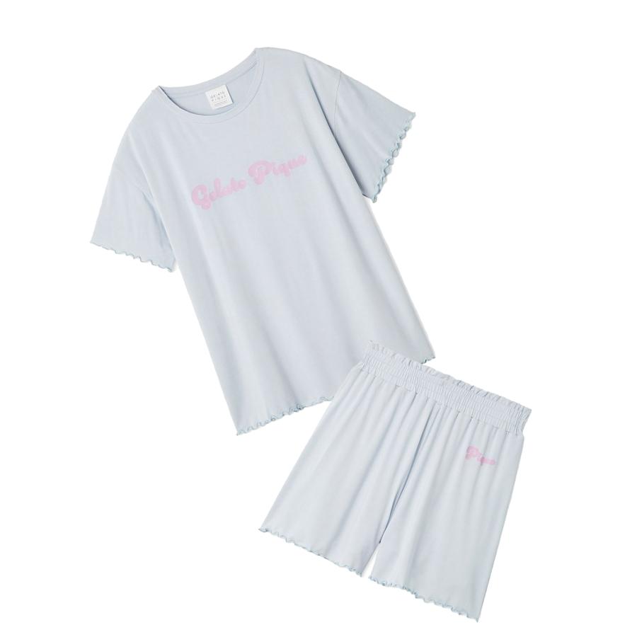 gelato pique（ジェラートピケ） SALE30%OFF カラフルロゴTシャツ