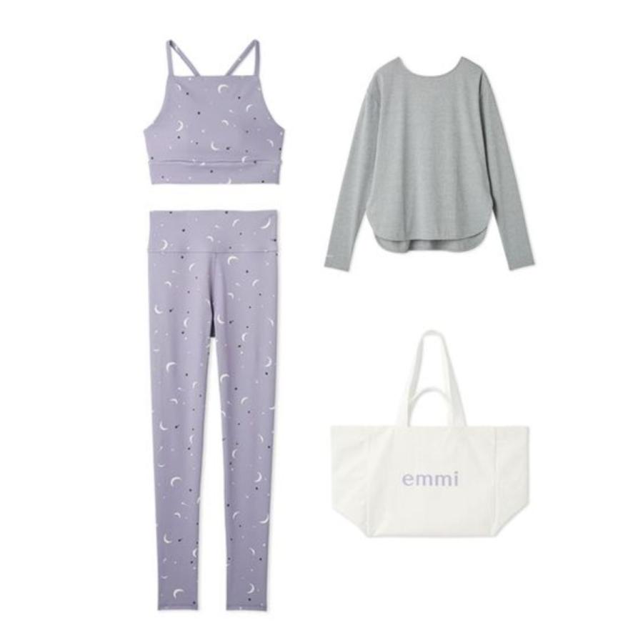 emmi yoga（エミヨガ） エミ ヨガ Happy Active set 4点セット