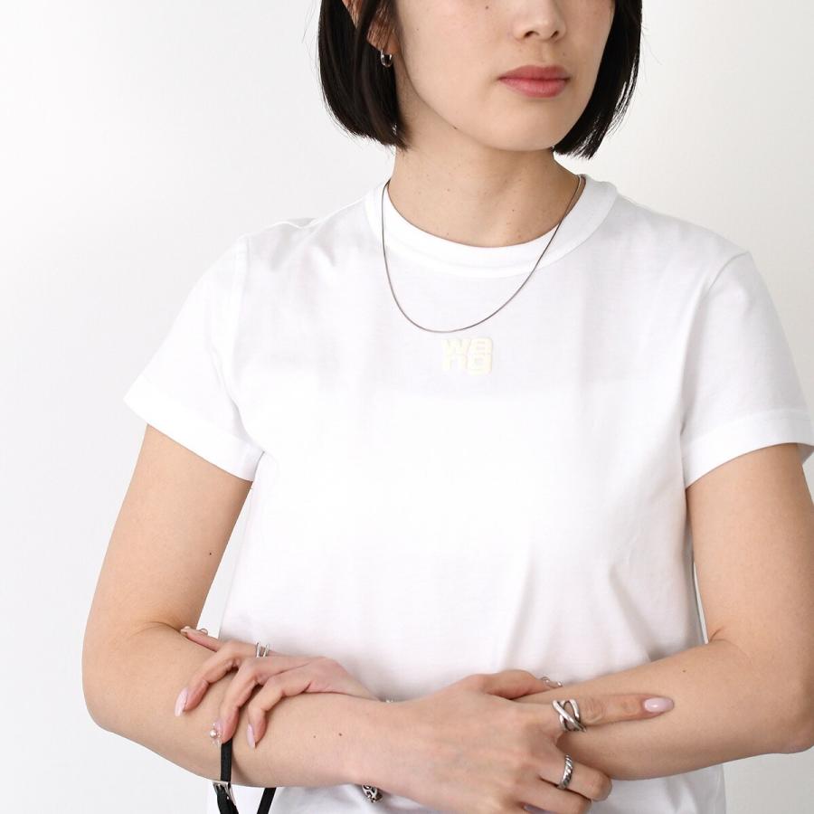 alexanderwang（アレキサンダー・ワン） Tシャツ パフロゴ コットン