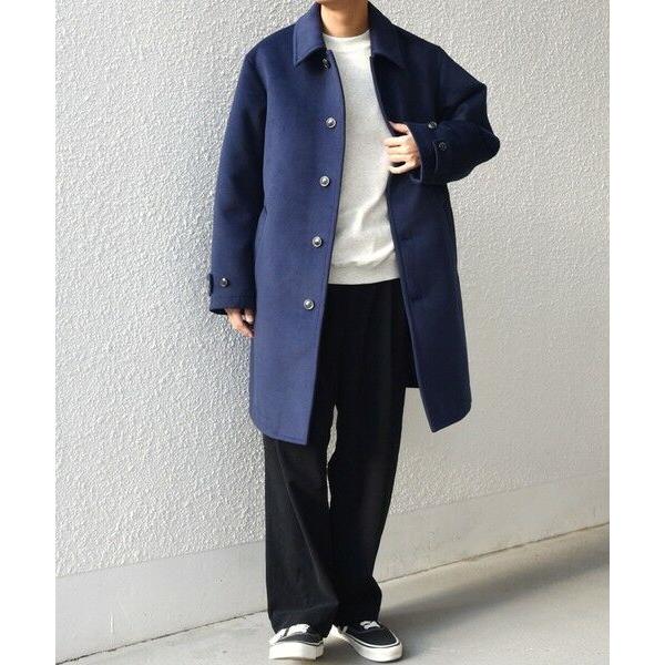 SHIPS（シップス） SHIPS any: ウォーム メルトン ステンカラー コート