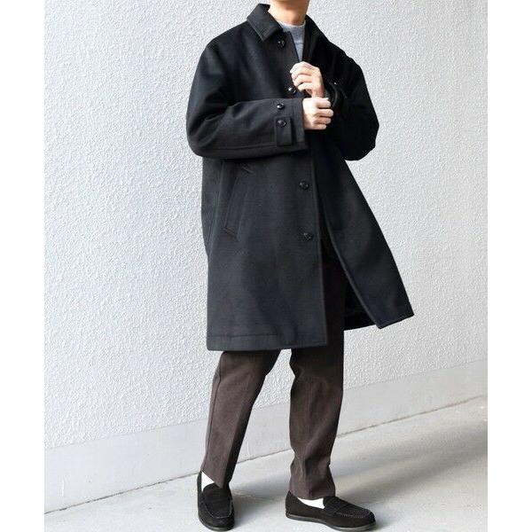 SHIPS（シップス） SHIPS any: ウォーム メルトン ステンカラー コート