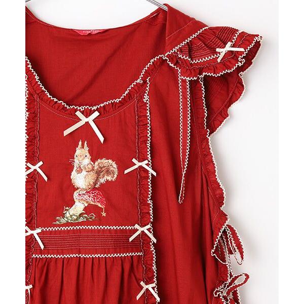 PINK HOUSE（ピンクハウス） ウィンターフォレストトリート刺繍