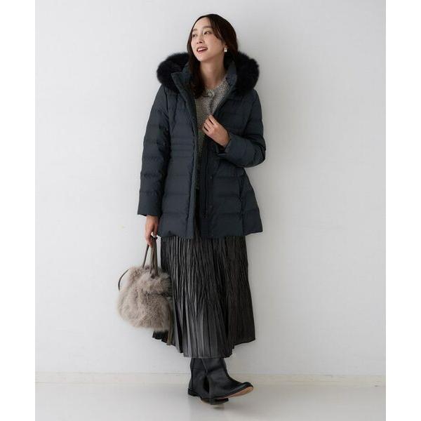 UNTITLED（アンタイトル） 【はっ水機能/フード取り外し可】ミディ