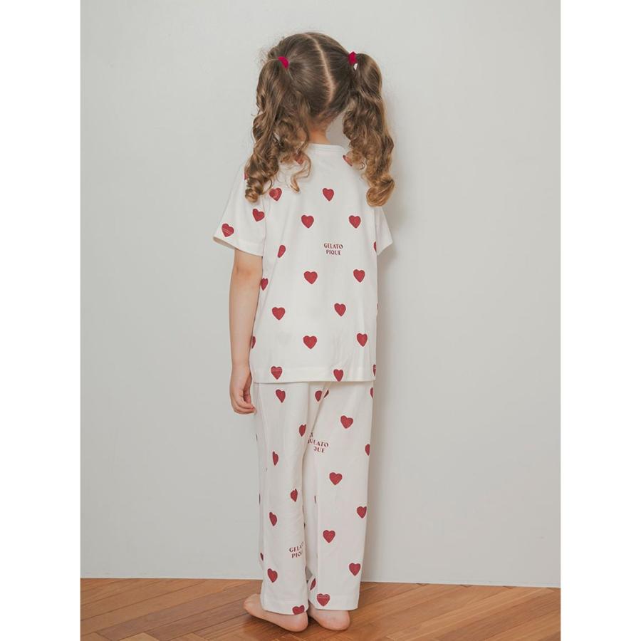 gelato pique（ジェラートピケ） SALE30%OFF キッズ KIDS ハート柄