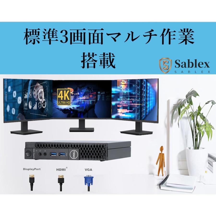 OptiPlex デル Dell Optiplex 3070 超ミニPC 第9世代Core i3-9100T