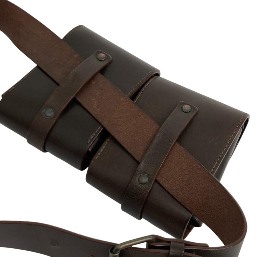 Neil Barrett/ニールバレット/ウエストポーチ付き/レザーベルト/サイズ