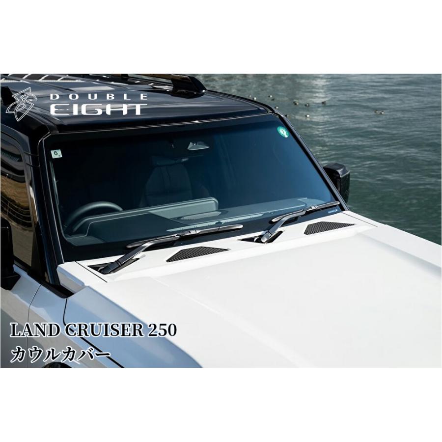 250系ランドクルーザーZX/VX カウルカバー塗装済み/ABS未塗装(ダブル