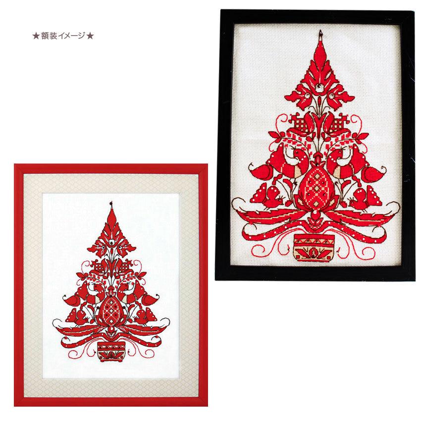 輸入刺繍 Charivna Tree of life 命の木 クリスマスツリー｜BT-214