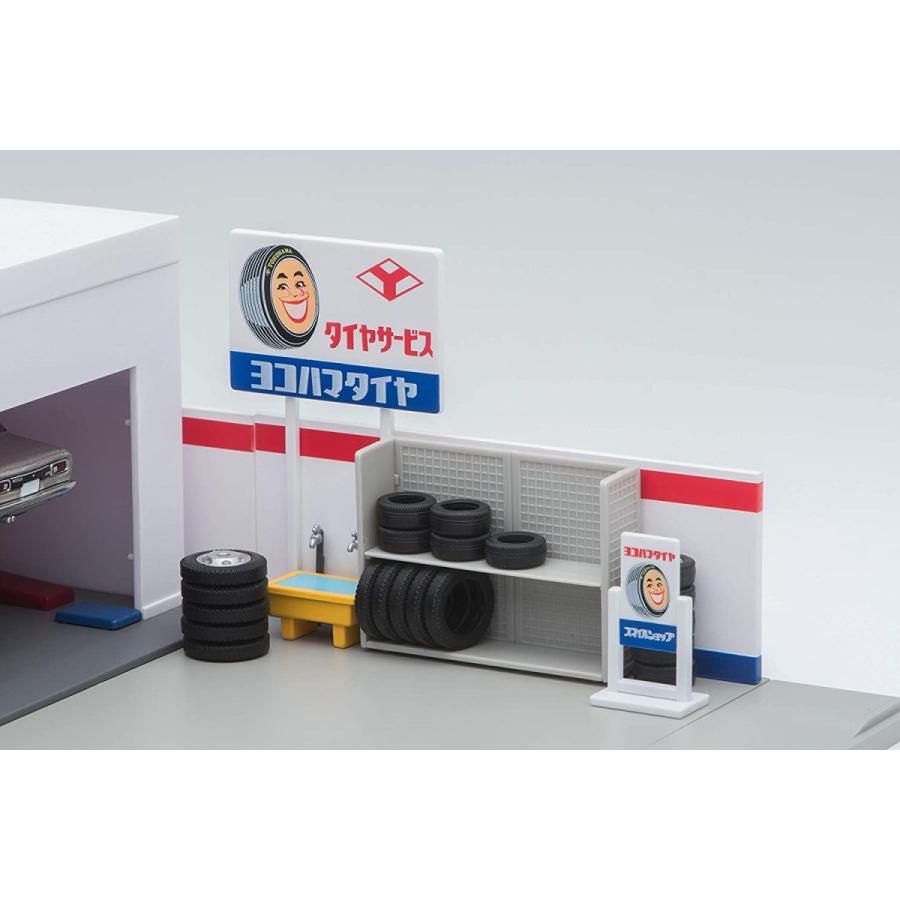 トミカラマ ヴィンテージ ブリヂストンタイヤとヨコハマタイヤのセット