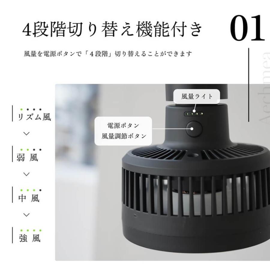 エクメア【小型送風機】AECHMEA BARREL プラント ファン ホワイト