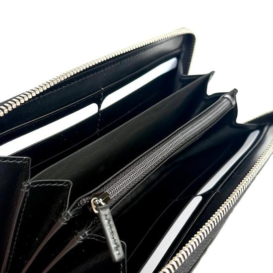 GUCCI（グッチ） 最新作!! メンズ 長財布 グッチシマ ラウンドジップ