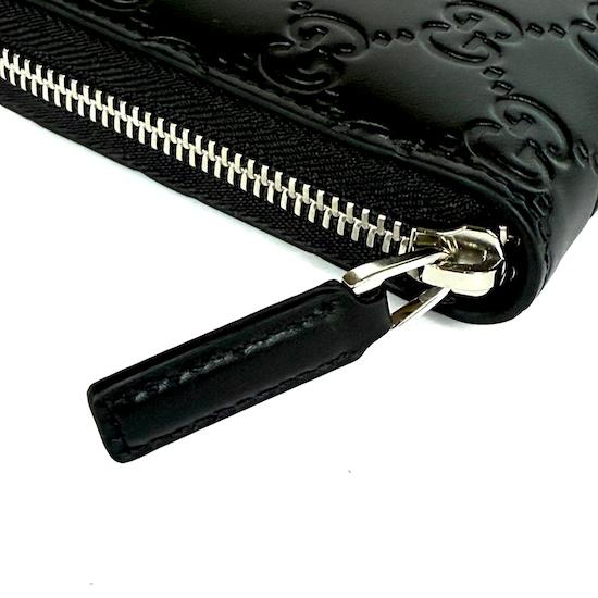 GUCCI（グッチ） 最新作!! メンズ 長財布 グッチシマ ラウンドジップ