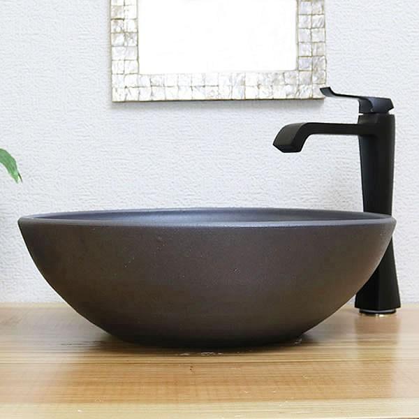 信楽焼 手洗い鉢 洗面ボウル 洗面ボール 陶器 手洗い器 洗面台