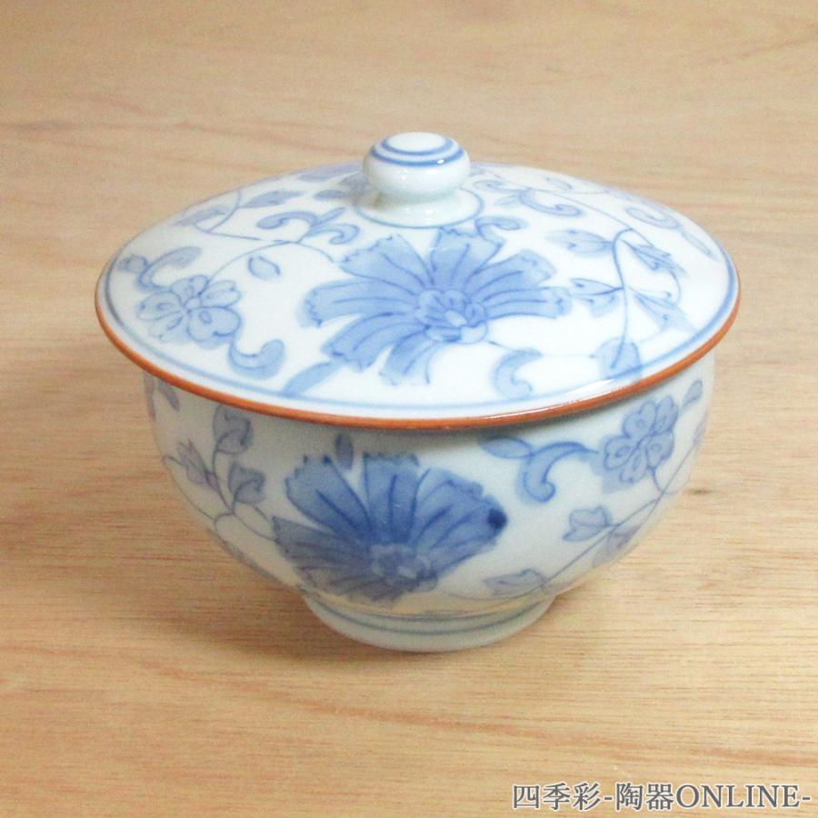 湯飲み 蓋付き湯呑み茶碗 古代唐草 湯呑み おしゃれ 業務用 有田焼