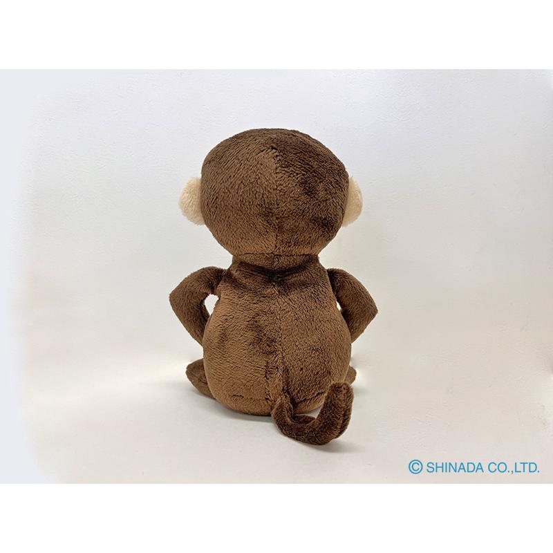 シナダ ぬいぐるみ ポケットケット さる BR (S) : シナダオンライン