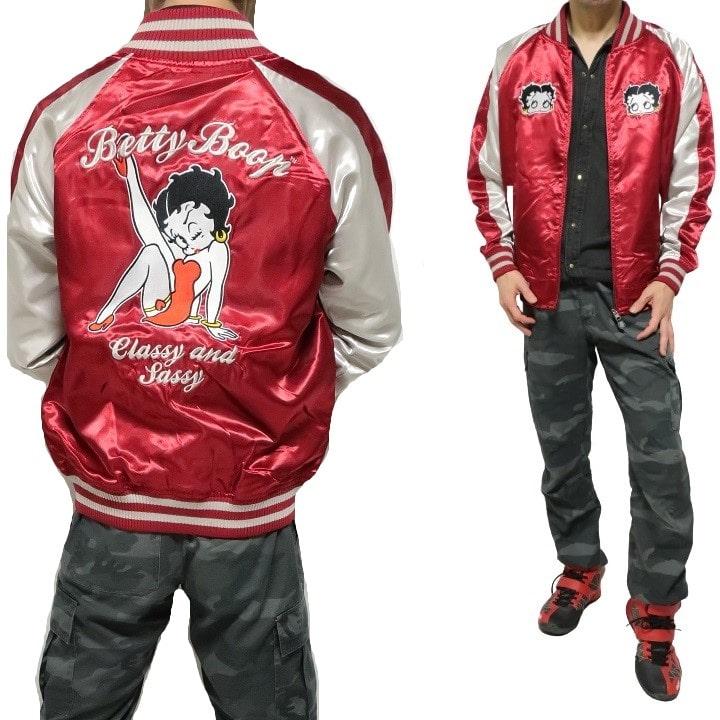 BETTY BOOP（ベティ ブープ） ベティーブープ スカジャン ベティちゃん