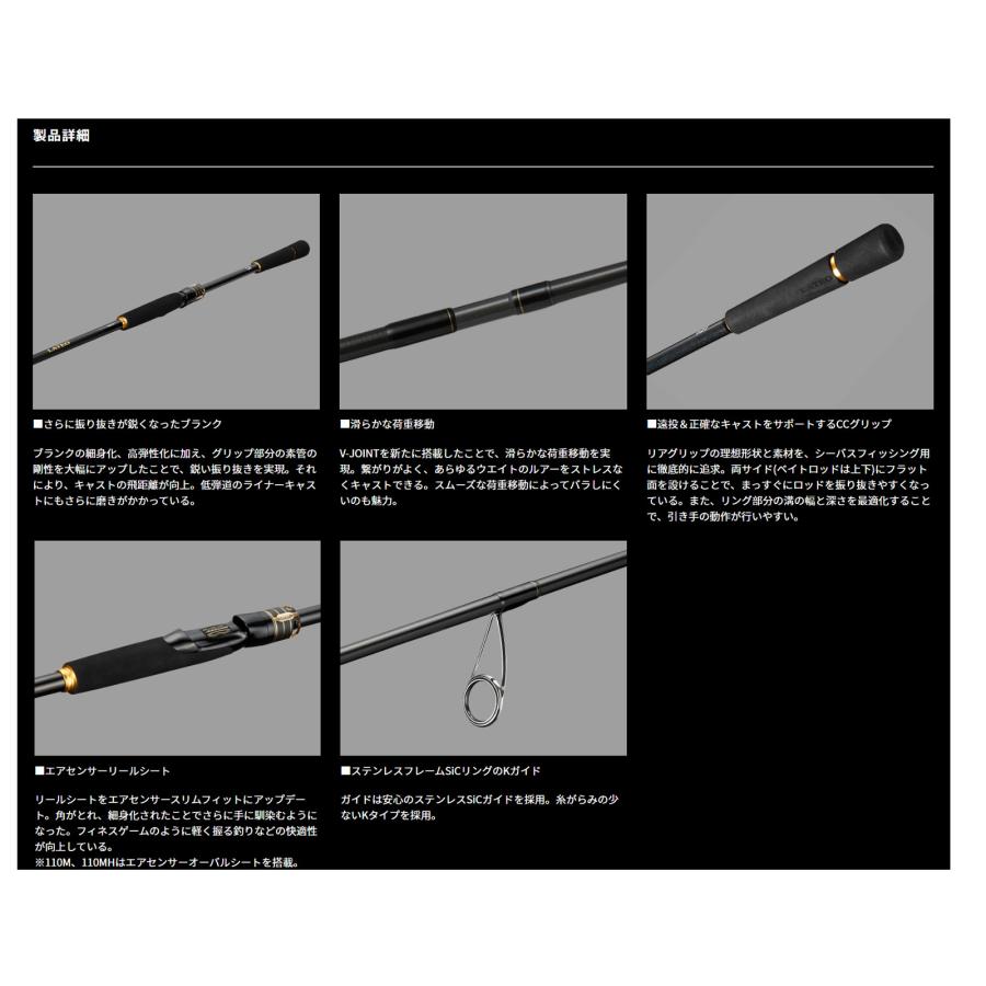 DAIWA（ダイワ） '24 LATEO(ラテオ) 96ML (シーバスロッド)(スピニング