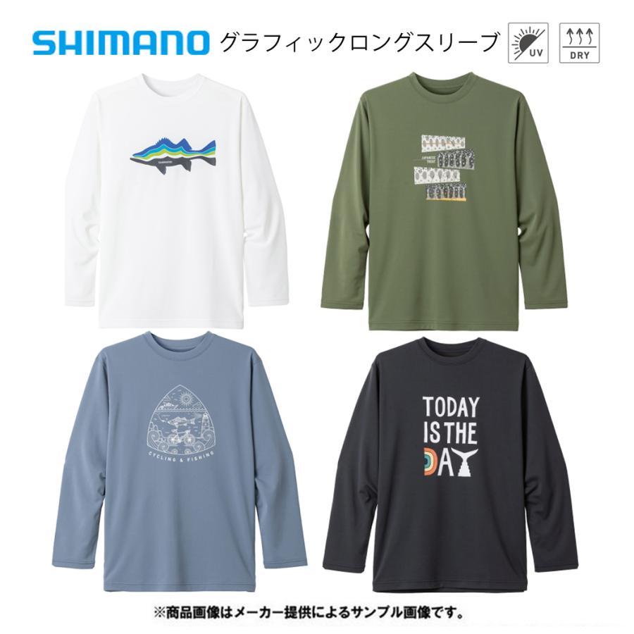 シマノ（SHIMANO） '22 グラフィック ロングスリーブ (フィッシング