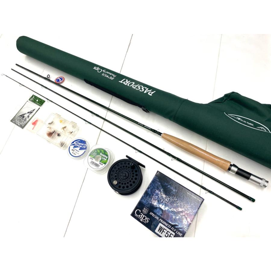 キャップス フライフィッシング入門セット Caps(キャップス) COMBO KIT