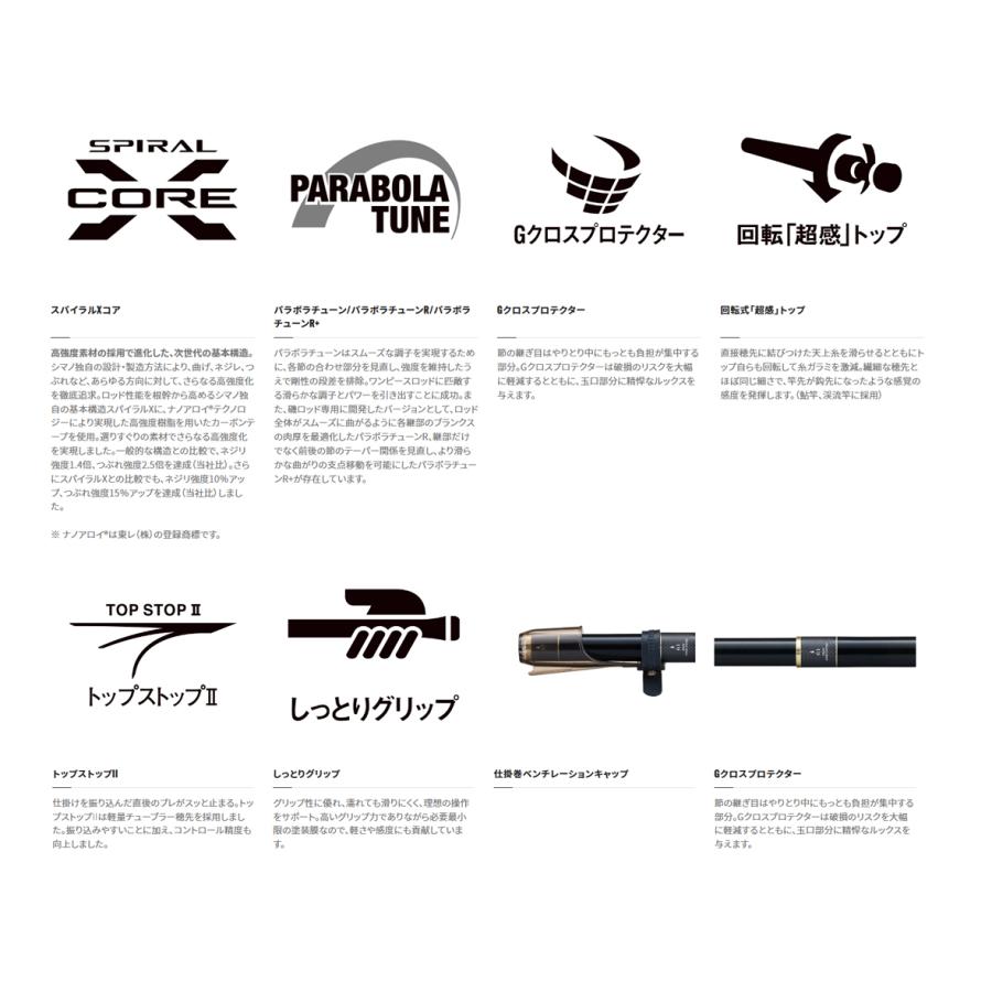 シマノ（SHIMANO） '23 翠弧(すいこ/SUIKO) H61 (振出)(渓流小継竿