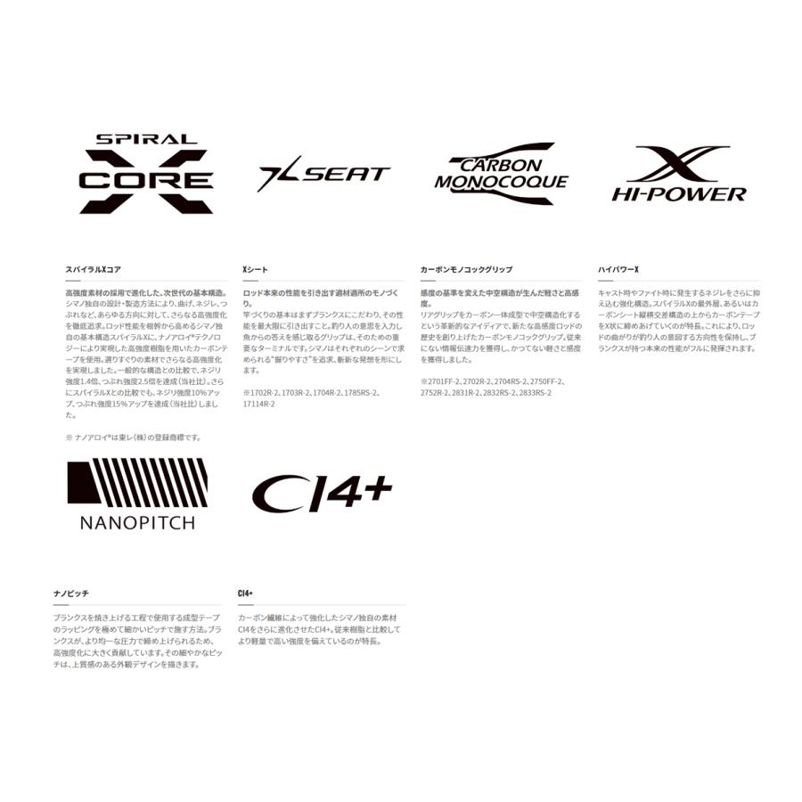 シマノ（SHIMANO） WORLD SHAULA (ワールドシャウラ) 2652R-3 (バス