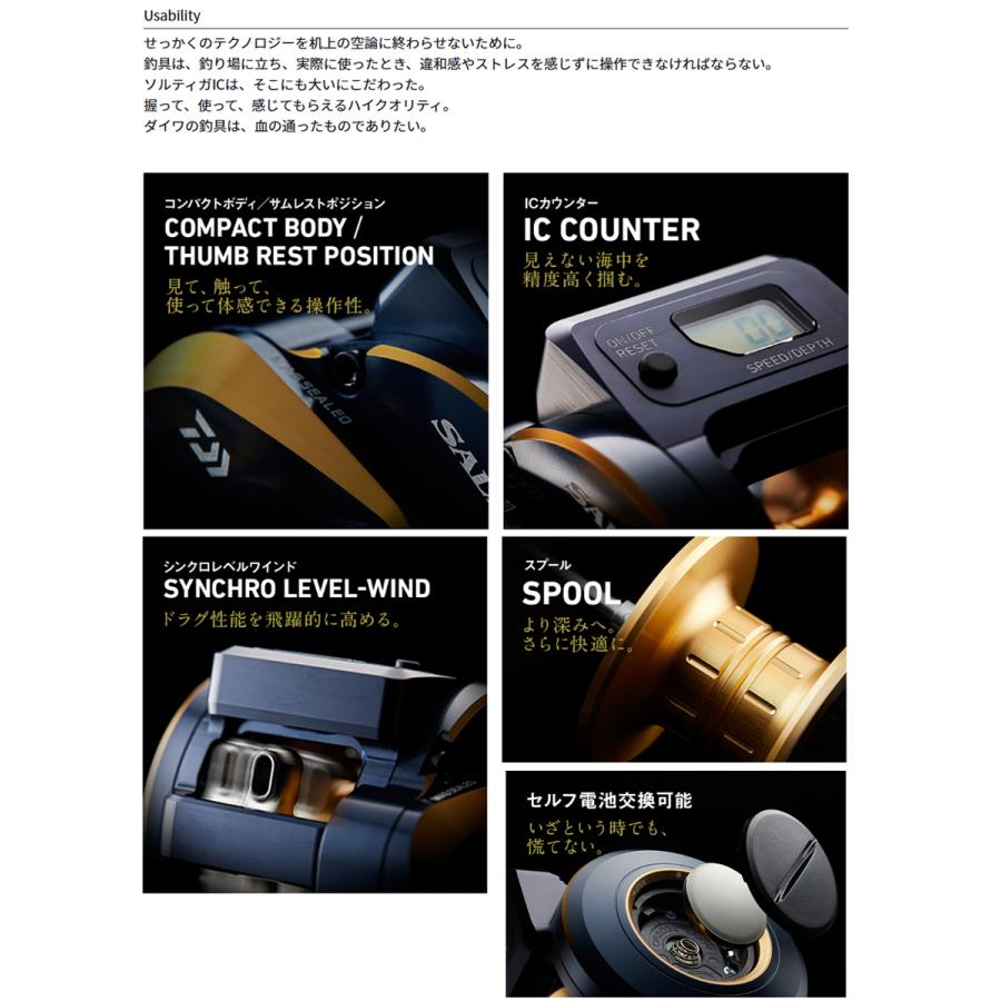 DAIWA（ダイワ） '21 SALTIGA IC(ソルティガ IC) 100L (左巻き
