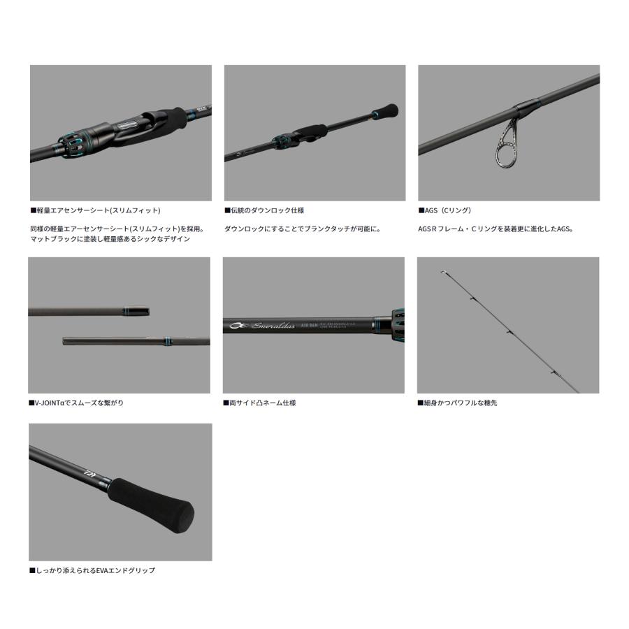 DAIWA（ダイワ） EMERALDAS AIR(エメラルダス AIR) 80LML (エギング