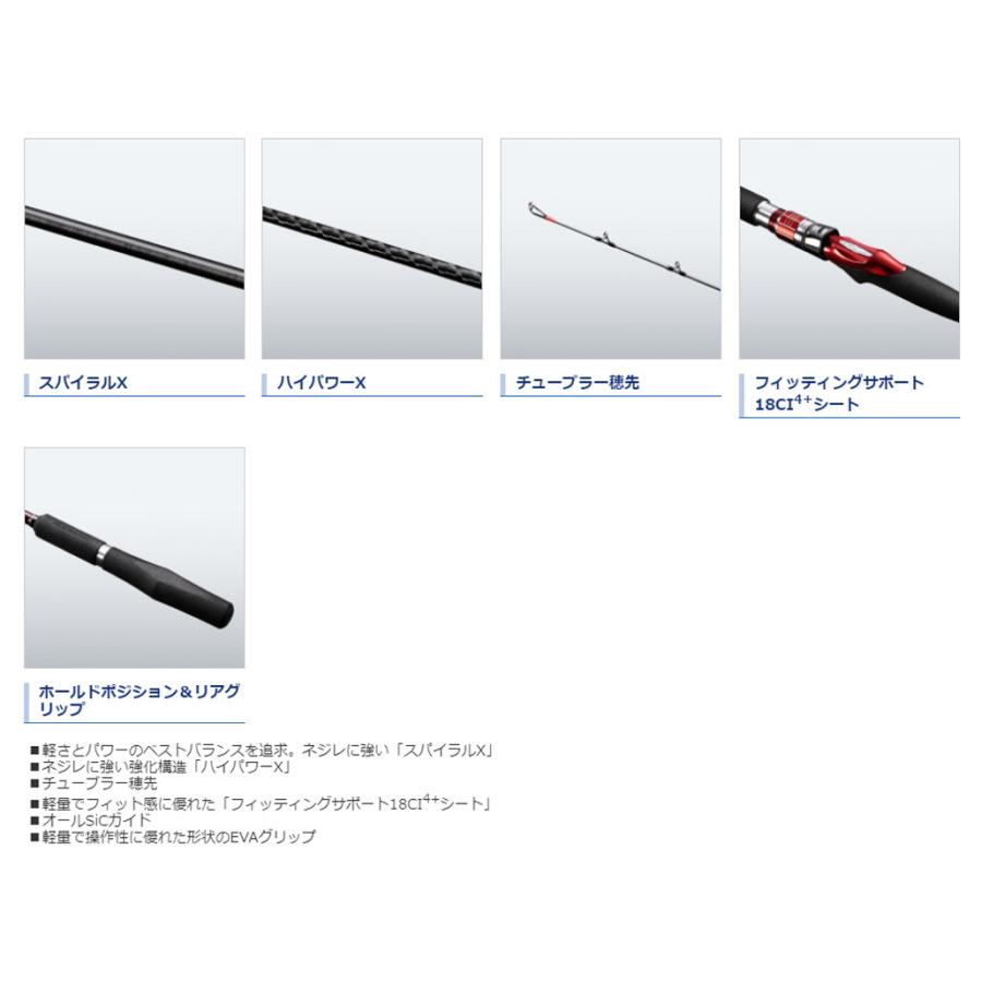 シマノ（SHIMANO） 船竿 '19 KAISYUN 海春(かいしゅん) 100-300 (船