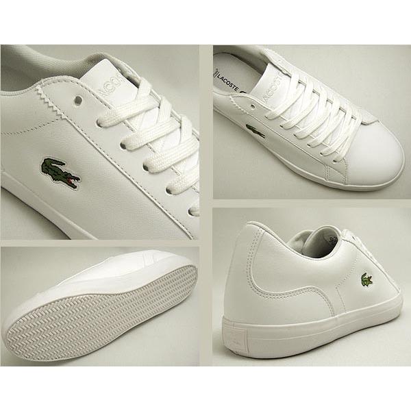 LACOSTE（ラコステ） メンズレザースニーカー LEROND BL1 ホワイト 白