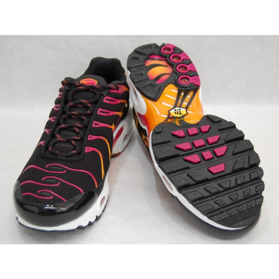 エア マックス プラス NIKE Air Max Plus gs Black/Active Pink
