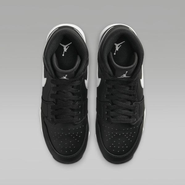 Jordan NIKE 1 Mid Youth Cleat Black/White/White ナイキ ジョーダン