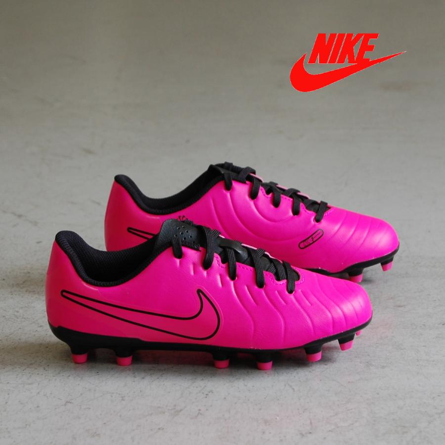 NIKE（ナイキ） NIKE Jr Tiempo Legend 10 Club FG/MG Fierce Pink