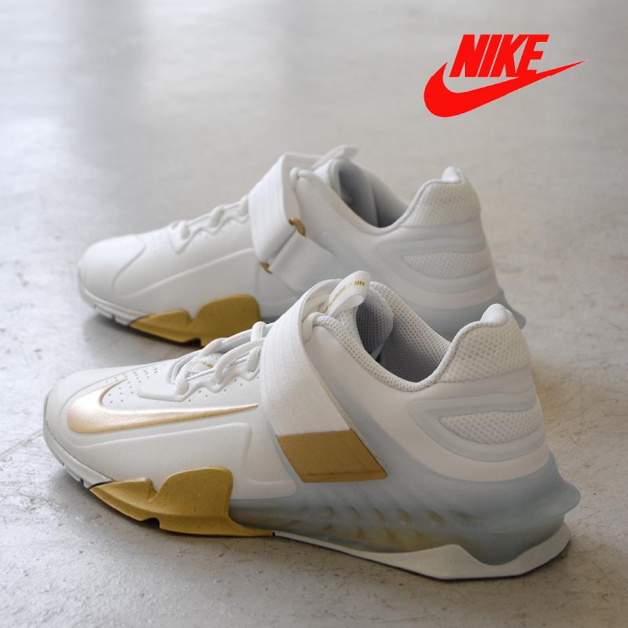 NIKE（ナイキ） NIKE Savaleos White/Wolf Grey/Metallic Gold