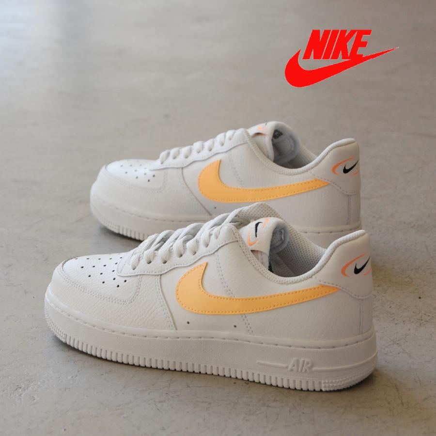 エア フォース 1 NIKE Wmns Air Force '07 white/melon tint/black