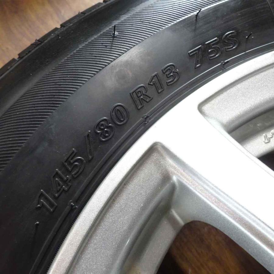 NEXTRY 145/80R13×4.5J 75S サマータイヤ＆アルミホイール 4本SET