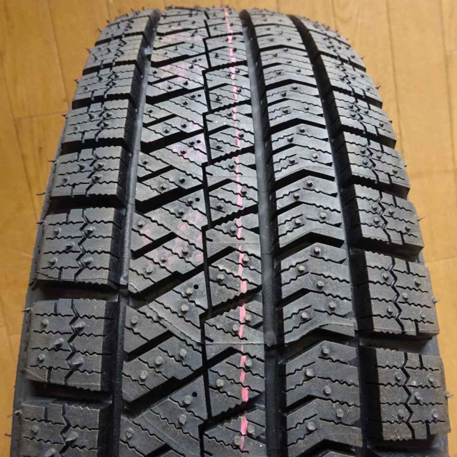 ブリザック VRX2 155/65R13×4J 73Q スタッドレスタイヤ＆アルミ 4本SET