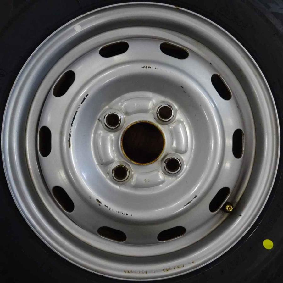 ブリザック VRX2 145/80R13×4.5J 75Q スタッドレスタイヤ＆鉄 4本SET